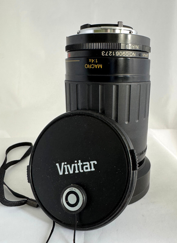 Vintage Vivitar 72mm 28-210mm Macro Focusing Zoom-Nikon Mount