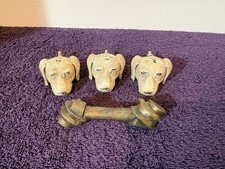 Lot Of 4 Dog Themed Drawer Pulls New