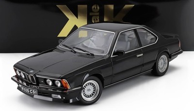 KK SCALE MODELS BMW 6-SERIES M635 CSI (E24) COUPE 1987 Black metallic 1/12 Scale