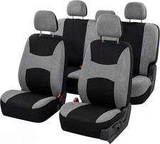 Juego completo de fundas para asientos de coche de piel sint tica