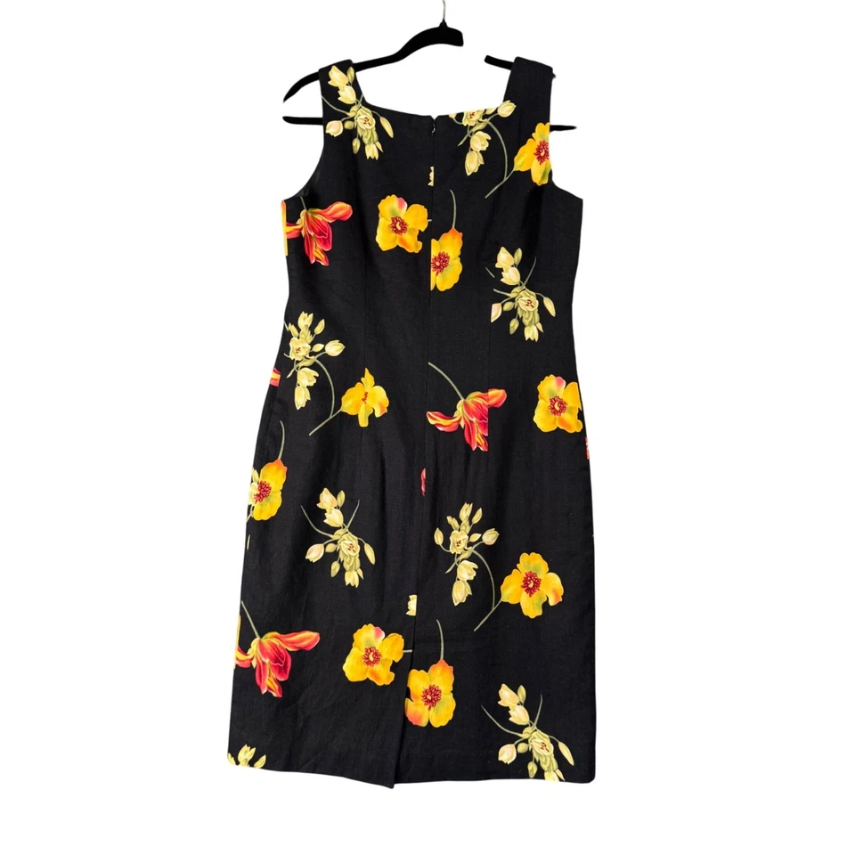 Vestido Vaina De Colección Positive Attitude Negro Floral Con Cuentas 8 Romántico Caprichoso Foto 2 de 4