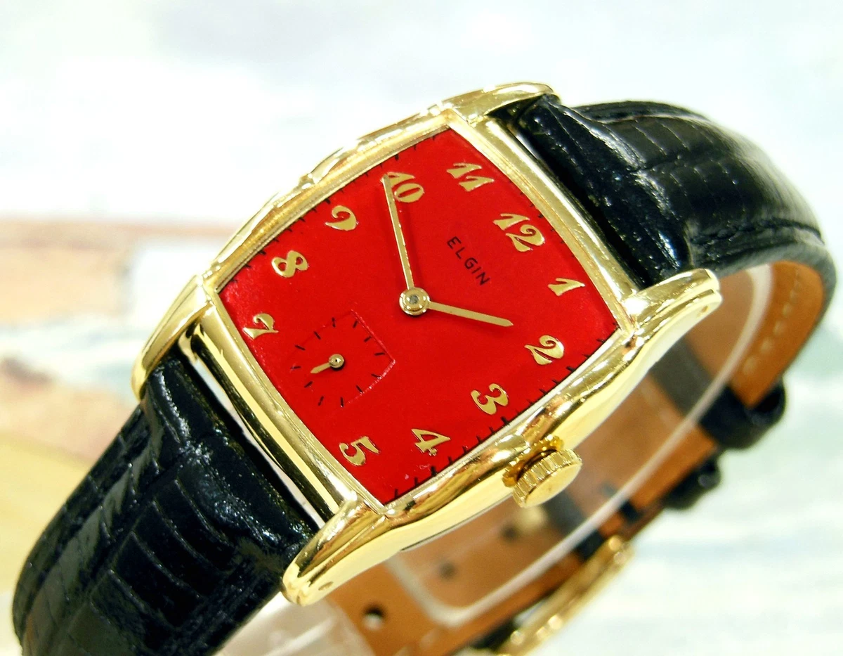 Vintage Elgin Womens Cocktail Watch Gold Tone Tonneau Case Expansion Band 1969 Elgin Starlite 10k Rolled Gold Plate Bezel Ladies Watch  main image 3