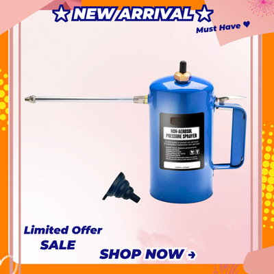 #ad Non Aerosol Pressure Sprayer 32oz Refillable Steel Canister for Oil Solvent Degr $50.39