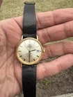 Stunning 1971 Omega Seamaster DeVille Men's 34mm Wristwatch 14k Solid Gold Case