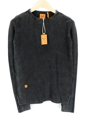 Gute Gene Damen Sweatshirt S Crew Neck Casual Petite Fit Melange Strick-Style