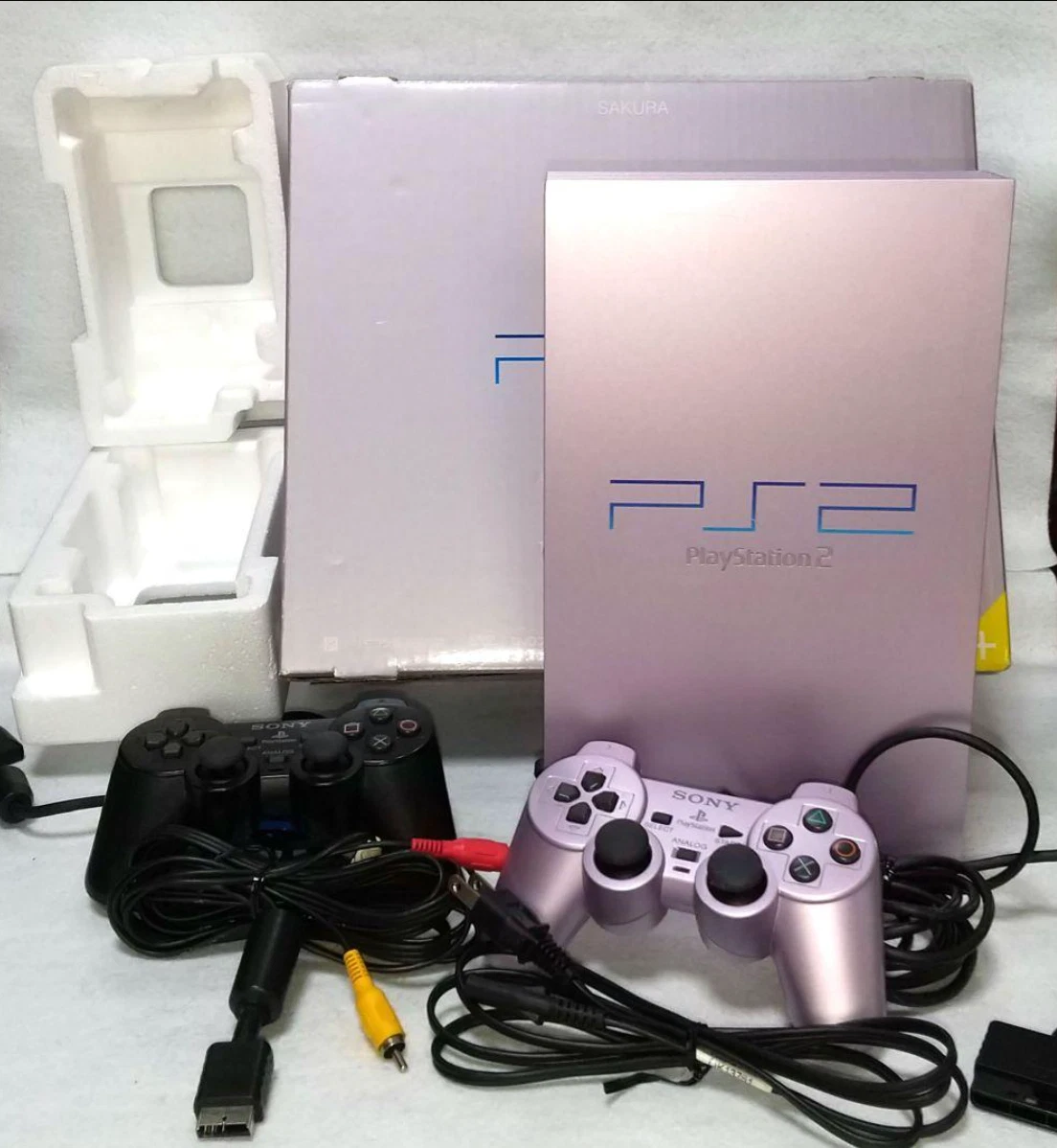 Preços baixos em Sony PlayStation 2 NTSC-J Rosa Consoles de