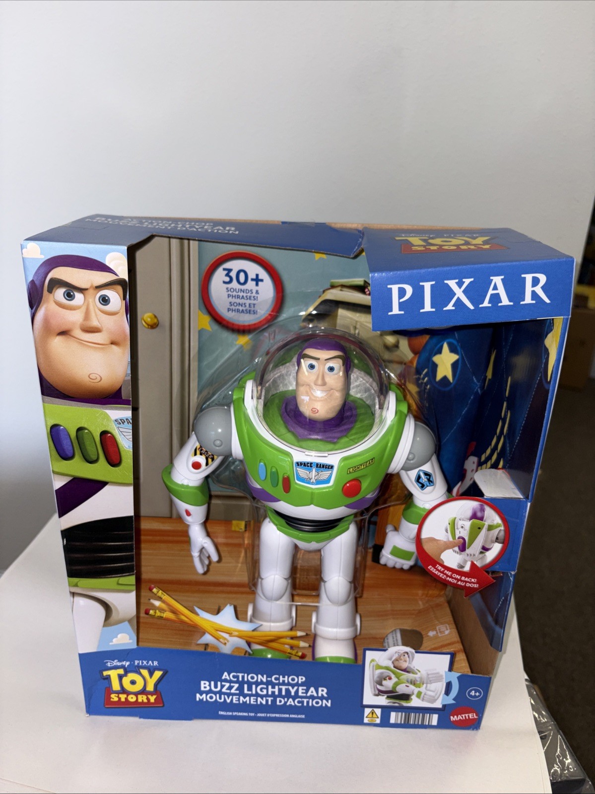 Disney Pixar Toy Story Action-chop Buzz Lightyear NEW READ