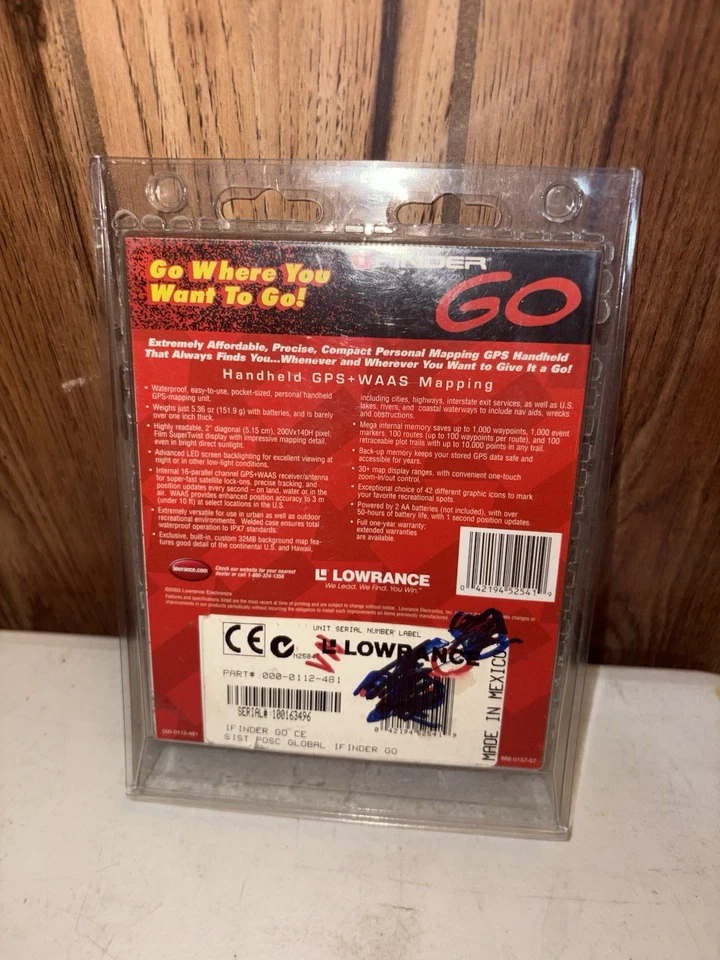 Lowrance iFINDER GO Portátil Caza Senderismo GeoCaching GPS Foto 2 de 2