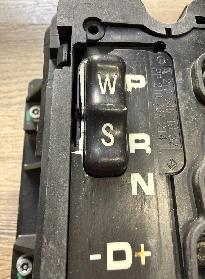 00-03 Mercedes-Benz W210 E320 E430 E55 Floor Gear Shifter OEM PP210 267 075 - Image 4 of 4