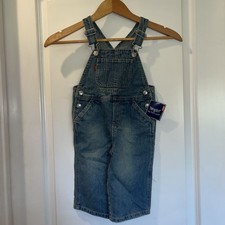 Levi Denim Overalls Baby Toddlers Blue Jean Bib Sm Sz 18M NWT