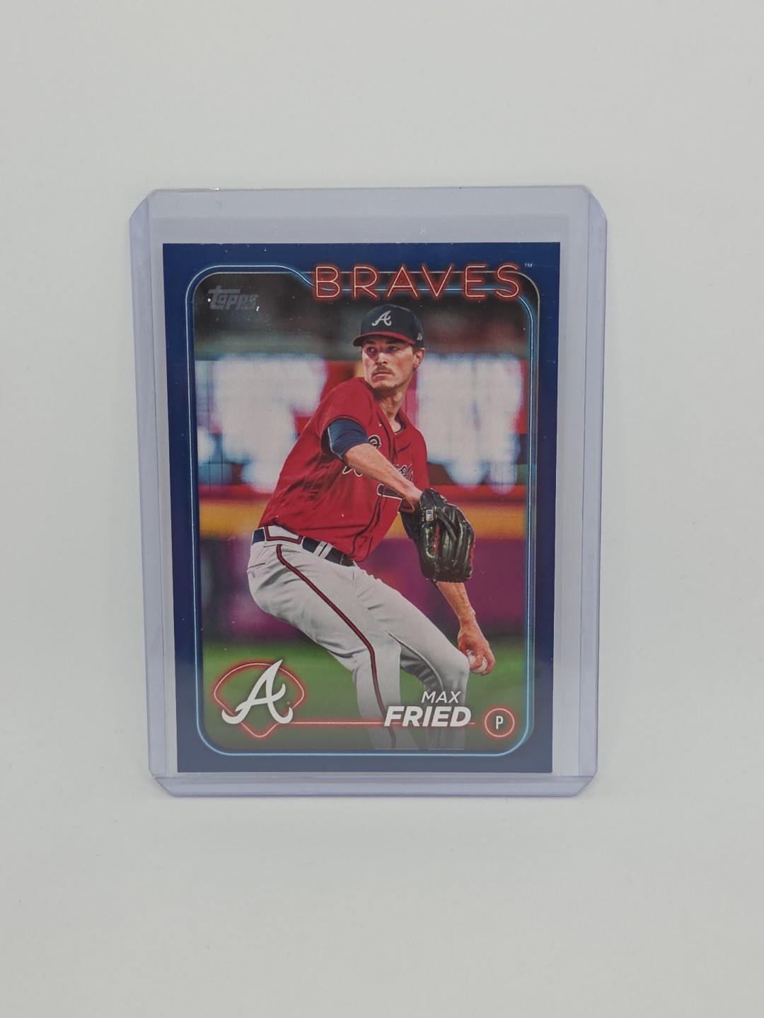 2024 Topps Series 1 - Max Fried #146 Royal Blue
