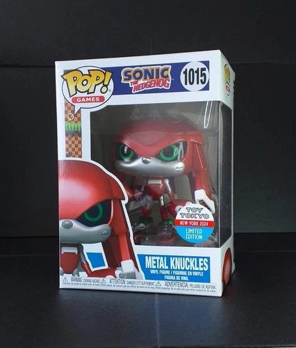 Funko Pop Games Sonic The Hedgehog Metal Knuckles 1015 NYCC 2024 Toy Tokyo