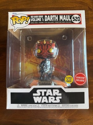 Funko Pop! Star Wars Red Saber Series: Darth Maul #520 Glow Deluxe