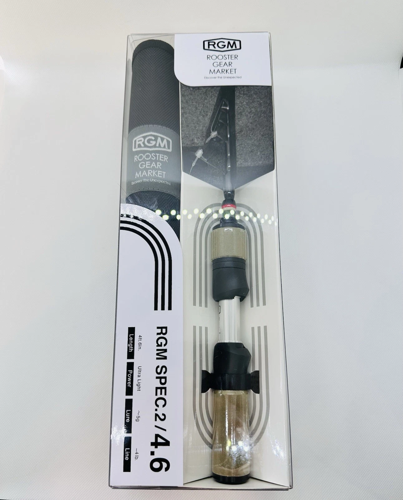 [BNIB] JACKALL RGM Rooster Gear Market SPEC.2/4.6 Khaki Silver Telescopic Rod
Opens in a new window