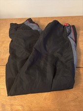 Pantalones de chándal Wilson para hombre medianos forrados negros cortavientos aire libre ocio