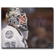 Jean-Sebastien Giguere Anaheim Ducks Autographed Close-Up 8x10 Photo NO TARIFFS
