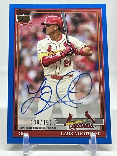 2026 Topps Series 1 Lars Nootbaar Red Foil (RAW)