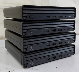 Lot of (4) HP ProDesk 600 G6 Intel Core i5 10500T @ 2.30GHz 16GB RAM NO HDD