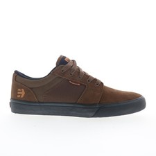 Etnies Barge LS 4101000351201 Hombres Marrón Inspirado en el Patín Tenis Zapatos
