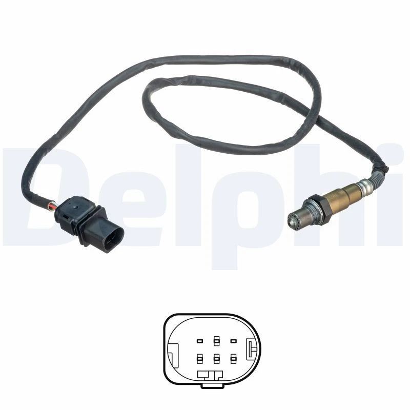ES21110-12B1 LAMBDA OXYGEN O2 SENSOR DELPHI FOR AUDI A4 B7,Q7,8EC,8ED,4LB,8HE - Image 2 of 4