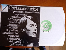 FABRIZIO DE ANDRE' LP RICORDI-ORIZZONTE NEAR MINT