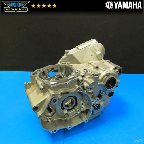 2014 YAMAHA YZ450F MATCHED LEFT RIGHT CRANK CASE CRANKCASES BOTTOM END !DAMAGED!