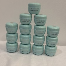 15X Tatcha The Water Cream Skin Care - 0.34 fl. oz./ 10Ml each Travel Size