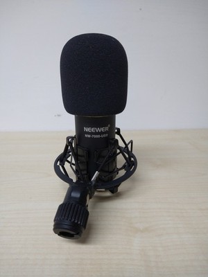 Neewer NW-7000-USB Mikrofon - mit Aufsatz - schwarz