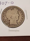 1907-O Barber Half Dollar (Free Shipping)