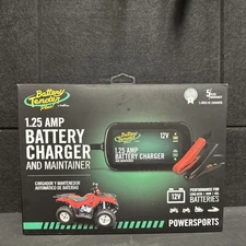 Deltran Battery Tender 1.25A Battery Charger & Maintainer 022-0185G-DL-WH New