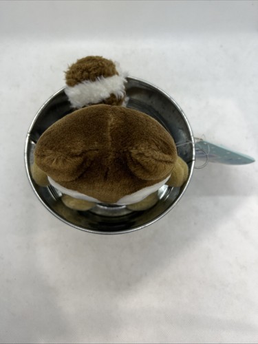 Vintage Sanrio Smiles Landry's House Plush Raccoon w/ Wash Basin 1999 RARE w/Tag - Picture 13 of 13