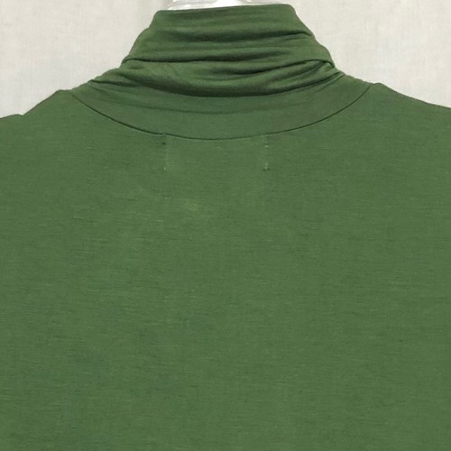 Gr. M Medium neu mit Etikett August Seide Optionen kurzärmeliges grünes Bluse Top Shirt - Bild 10 von 10
