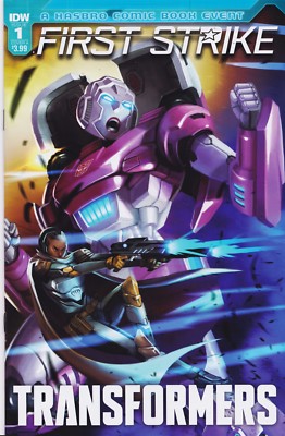 TRANSFORMERS First Strike #1 - Cover A - Back Issue