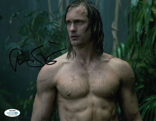 Alexander Skarsgard Signed TARZAN 10x8 Photo ACOA Authenticated 4