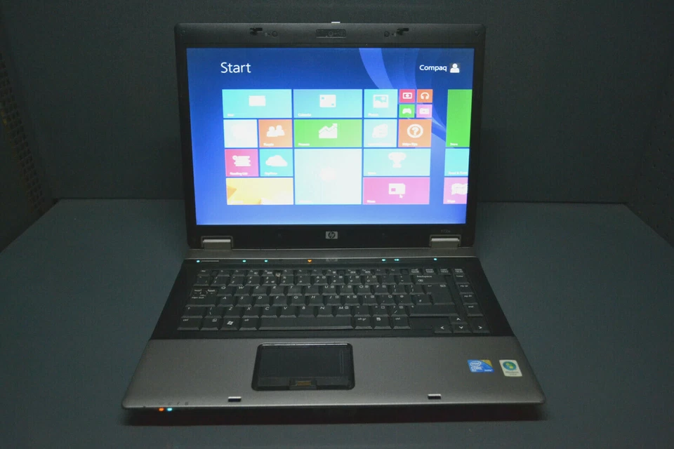 HP Compaq 6730b laptop notebook computer with windows 8.1 power supply used - Image 2 of 4