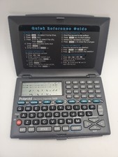 Vintage Polaroid Electronic Pocket Organizer 5KB Calculator - TESTED Bad Screen