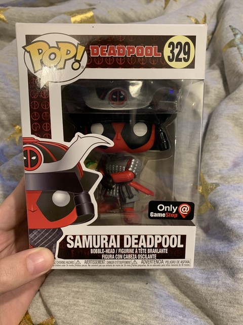 deadpool samurai funko