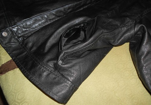 Pepsi Cola Leather Jacket *NOTHING ELSE IS A PEPSI* Full-Zip, Mens Size: XL - Picture 11 of 12