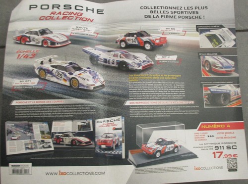 PORSCHE RACING IXO-COLLECTIONS 1/43 N°22 Porsche 907LH - 1968 neuf - Foto 6 di 8