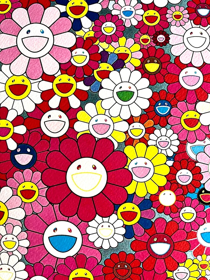 Litografía Takashi Murakami Museo de Arte Mori Certificado de Autenticidad (Original Numerado Limitado) Foto 4 de 4