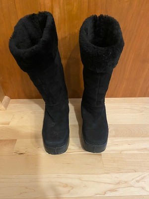 cole haan fur lined boots