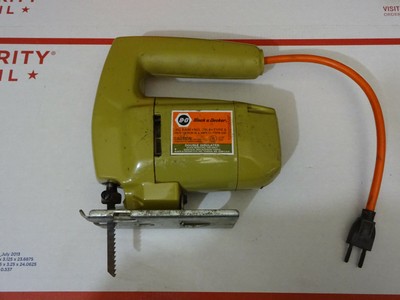Vintage Black and Decker 7504 Jig Saw 