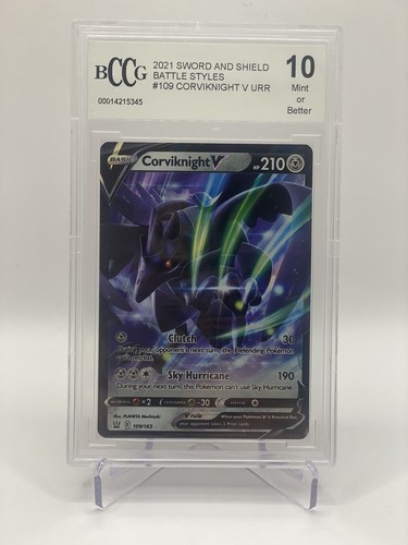 Corviknight V Pokemon Kampfstile 109/163 CGC 10 Gem Mint
