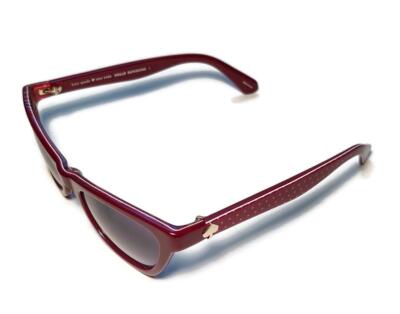 NEW KATE SPADE Hello Sunshine Burgundy Polka Dot Johneta