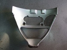 Ducati ST3 front fairing lower V piece infill silver belley pan oil cooler cov
