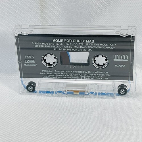 Regency Singers And Orchestra Home For Christmas Music Cassette Tape TESTED - Picture 4 of 6