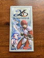 Ys Ark of Napishtim Playstation Portable Sony PSP Manual Only