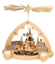 Müller Mueller Pyramid Seiffen Village -  NEW  2024 - FREE PRIORITY SHIPPING