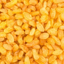 California Naturally Dried Golden Seedless Raisins