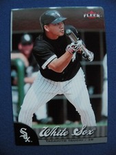 2007 Fleer baseball Minis die-cut Tadahito Iguchi Chicago White Sox #266